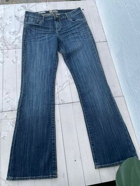 Farah Women's Dark Blue Flared Jeans